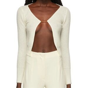 jacquemus mohair cardigan